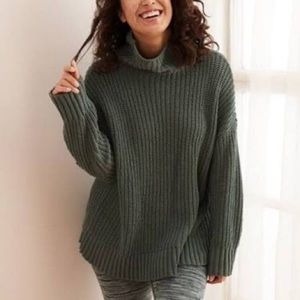 AERIE OVERSIZED CHENILLE TURTLENECK
